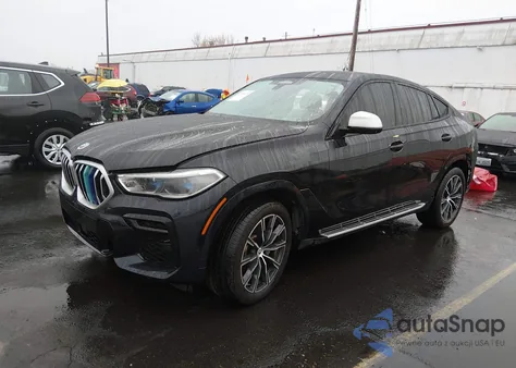 2023 BMW X6 xDrive40I z USA, uszkodzony, nr VIN 5UXCY6C00P9S03866